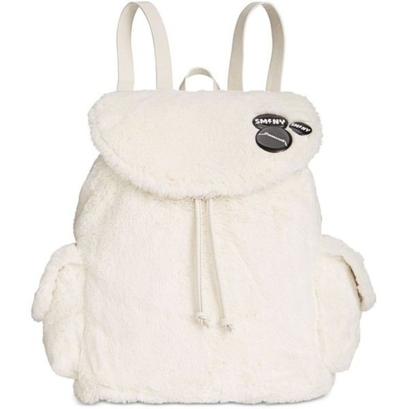 steve madden fur backpack